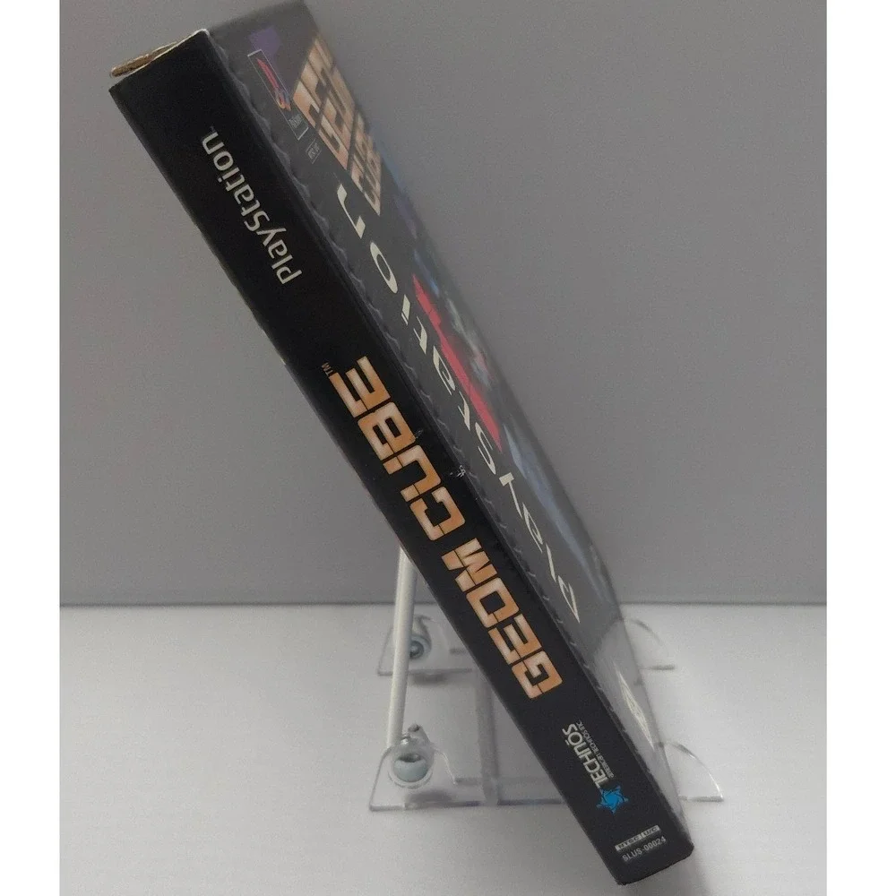 Geom Cube - PlayStation 1 (PS1) Long Box 1995‎ - Complete in Box (CIB) - Tested